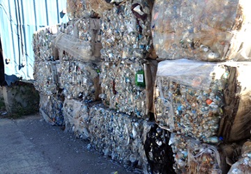PET Bottles Scrap in Bale