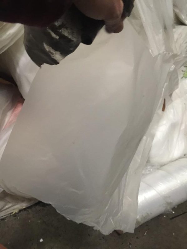 HDPE film scrap